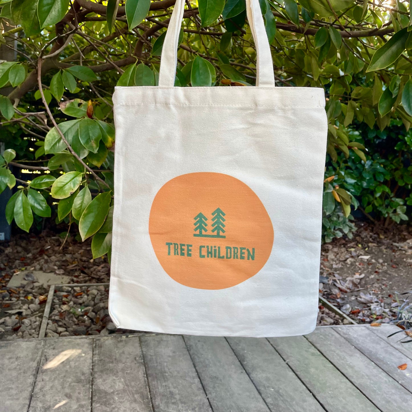 Tree Children Tote Bag